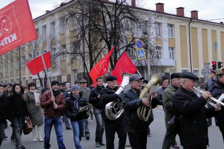 Не дадим переписать историю! Акции КПРФ в Курской области