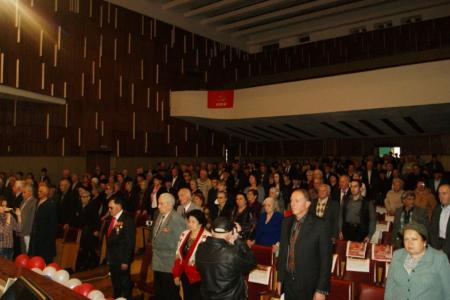 Праздничные мероприятия коммунистов Северной Осетии в 95-ю годовщину Великой Октябрьской социалистической революции