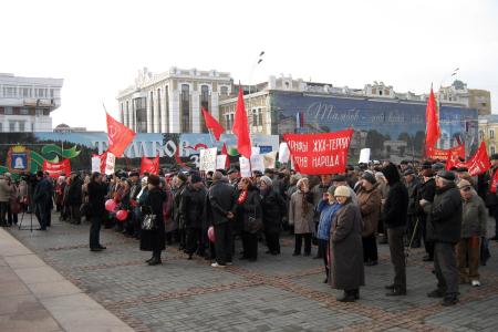 Тамбовская область. Великому Октябрю – слава!