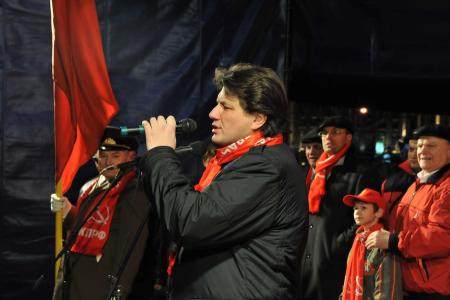 Ленин - Октябрь - Компартия - Победа! Репортаж о митинге 7 ноября в Москве