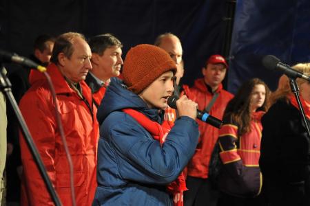 Ленин - Октябрь - Компартия - Победа! Репортаж о митинге 7 ноября в Москве