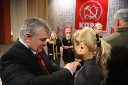Праздничные мероприятия коммунистов Северной Осетии в 95-ю годовщину Великой Октябрьской социалистической революции