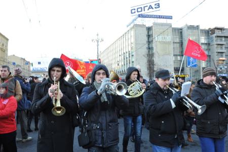 Ленин - Октябрь - Компартия - Победа! Репортаж о митинге 7 ноября в Москве