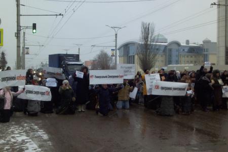 Чувашия. Противники электронных карт добились слова в Госсовете, лишь перекрыв дорогу