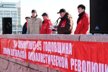 В городах и районах Амурской области отпраздновали 95-ю годовщину Великого Октября