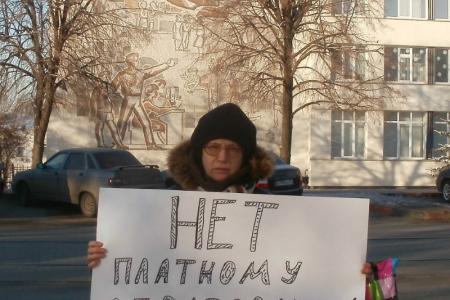 Ульяновск. «Нет платному образованию!»