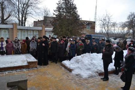 В Тульской области в селе Спасское установили мемориальную доску В.А. Стародубцеву