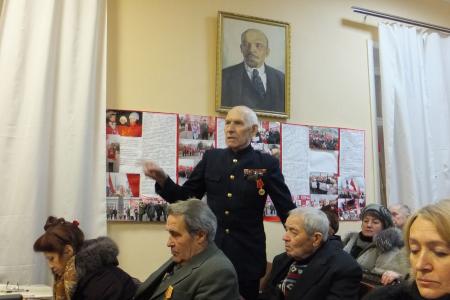Калуга. Общегородское открытое партийное собрание  в честь 90-летия образования СССР