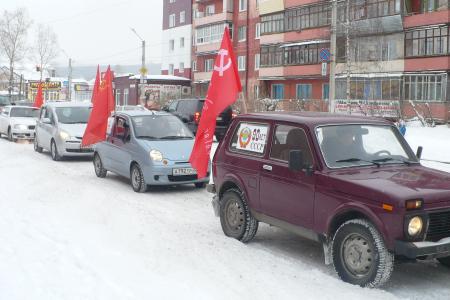 Республика Алтай. Автопробег в честь 90-летия СССР