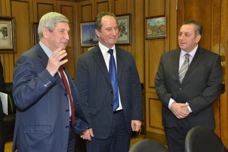 И.И. Мельников встретился с кандидатом в Президенты Республики Кипр Ставросом Маласом
