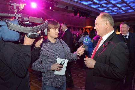 В Москве прошел Бал олимпийцев России - 2012. В нем принял участие Председатель ЦК КПРФ Г.А. Зюганов