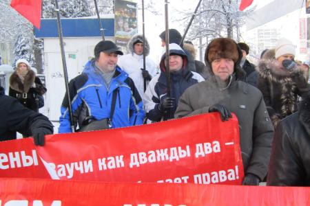 Видео. Челябинск: Мороз борьбе не помеха!