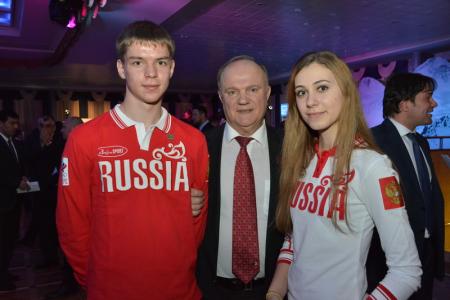 В Москве прошел Бал олимпийцев России - 2012. В нем принял участие Председатель ЦК КПРФ Г.А. Зюганов