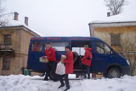 Великий Новгород. Пионерская елка в детском доме