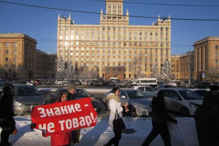 Видео. Челябинск: Мороз борьбе не помеха!
