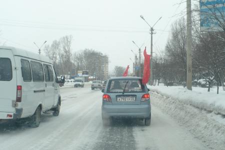 Республика Алтай. Автопробег в честь 90-летия СССР