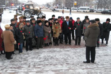 День памяти В.И. Ленина прошел в Рязани