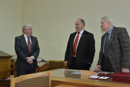 Г.А. Зюганов принял участие в награждении лауреатов премии «Слово к народу»