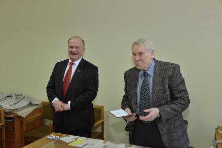 Г.А. Зюганов принял участие в награждении лауреатов премии «Слово к народу»