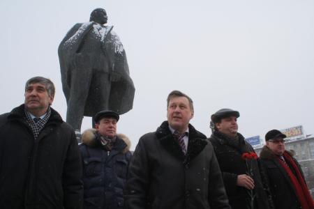 Новосибирские коммунисты почтили память Ленина