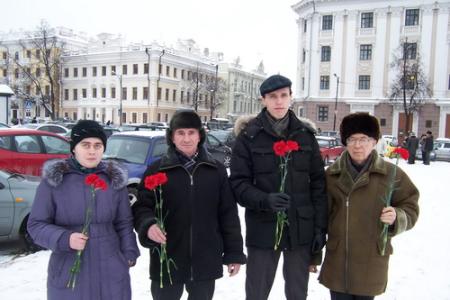 Республика Татарстан. Коммунисты Казани почтили память  основателя Советского государства В.И. Ленина 