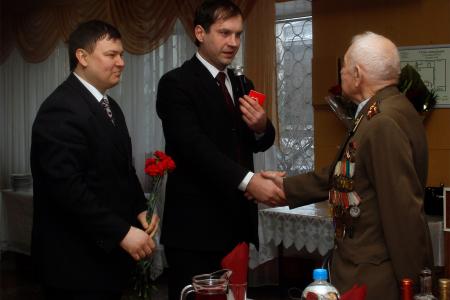 Коммунист, фронтовик, учёный. В Воронеже поздравили с 90-летием ветерана Великой Отечественной войны М.И. Вестфрида