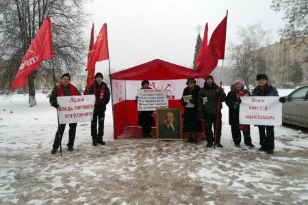 Тамбовская область. Котовск: «Ленин живет в наших сердцах»