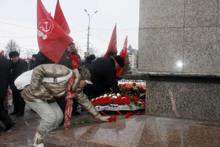 Воронежская область. Акции коммунистов по случаю 70-й годовщины освобождения Воронежа от немецких захватчиков