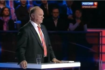 Г.А.Зюганов в "Воскресном вечере у Соловьева": Двадцатилетие КПРФ и перспективы прихода партии к власти
