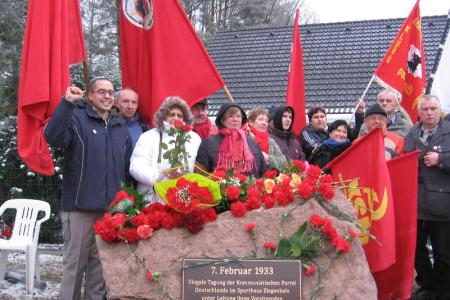 И вновь «Rot Front!» – Красный фронт! В.Н. Иконников принял участие в антифашистском митинге под Берлином