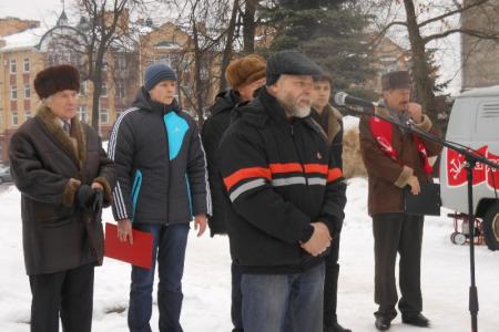 В Пскове прошел митинг в поддержку «детей войны» 