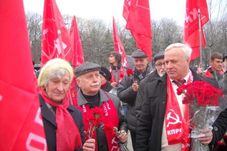 70 лет назад Краснодар освободили от немецко-фашистких захватчиков. Коммунисты почтили память воинов-освободителей и всех погибших в период оккупации