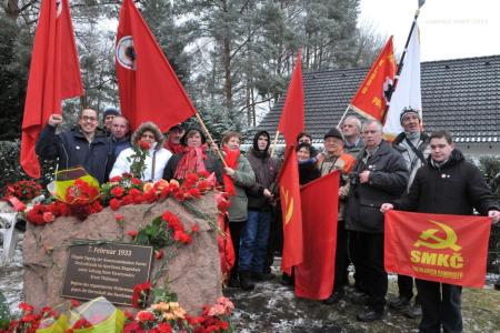 И вновь «Rot Front!» – Красный фронт! В.Н. Иконников принял участие в антифашистском митинге под Берлином