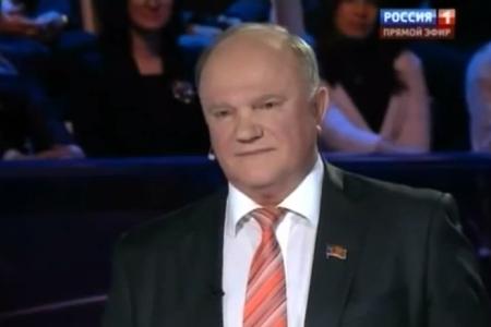 Г.А.Зюганов в "Воскресном вечере у Соловьева": Двадцатилетие КПРФ и перспективы прихода партии к власти