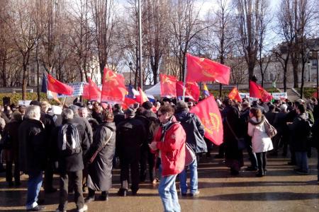 Французские коммунисты провели в Париже митинг в честь 70-й годовщины победы под Сталинградом
