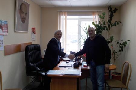 С.И. Юрченко встретился на Алтае с посланцем компартии Италии