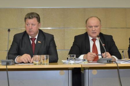 Г.А. Зюганов провел совещание первых секретарей региональных комитетов КПРФ