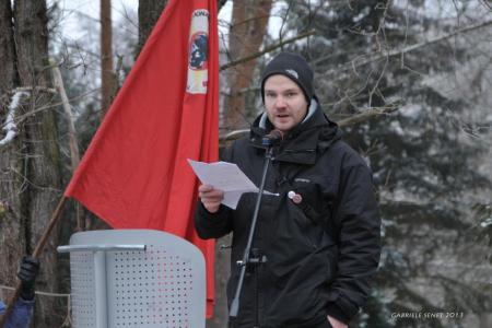 И вновь «Rot Front!» – Красный фронт! В.Н. Иконников принял участие в антифашистском митинге под Берлином