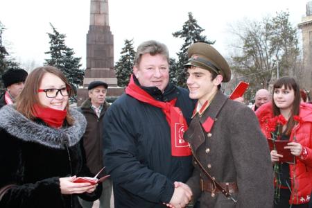 На митинге коммунисты потребовали вернуть Сталинград на карту мира