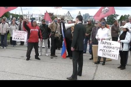 Москва. Депутаты-комсомольцы отчитываются перед избирателями