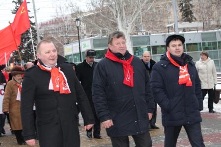 На митинге коммунисты потребовали вернуть Сталинград на карту мира