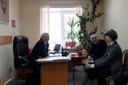 С.И. Юрченко встретился на Алтае с посланцем компартии Италии