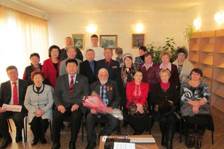 Бурятия. Депутат-коммунист В.М. Мархаев принял участие в творческой встрече с поэтом Ю.В. Романовым