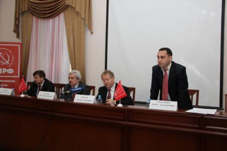 Краснодарский край. Депутаты-коммунисты на своей пресс-конференции рассказали об итогах XV Съезда КПРФ и законодательных инициативах компартии