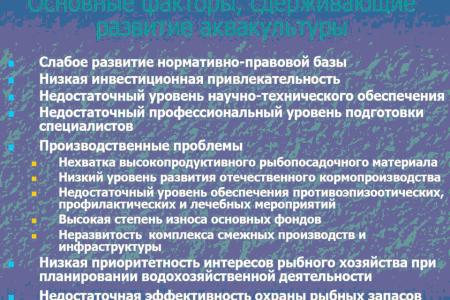 Развитие рыбохозяйственной отрасли России – задача государственной важности. Выступлениен академика РАСХН В.И.Кашина на парламентских слушаниях в Государственной Думе ФС РФ