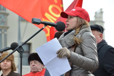 Г.А. Зюганов на митинге в Москве: «Даешь правительство народного доверия!»