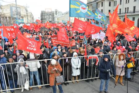 Г.А. Зюганов на митинге в Москве: «Даешь правительство народного доверия!»