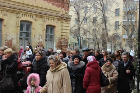 Волгоградская область. Митингующих  за губернатора «прокачали» алкоголем