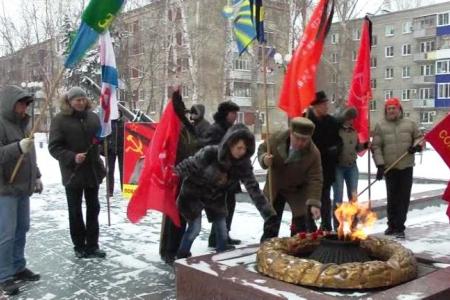 Балаково. Саратовская область. Чтим память И.В. Сталина