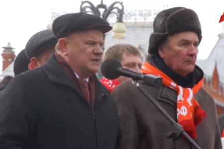  Даешь правительство народного доверия! Видеорепортаж с акции протеста в Москве 23 марта